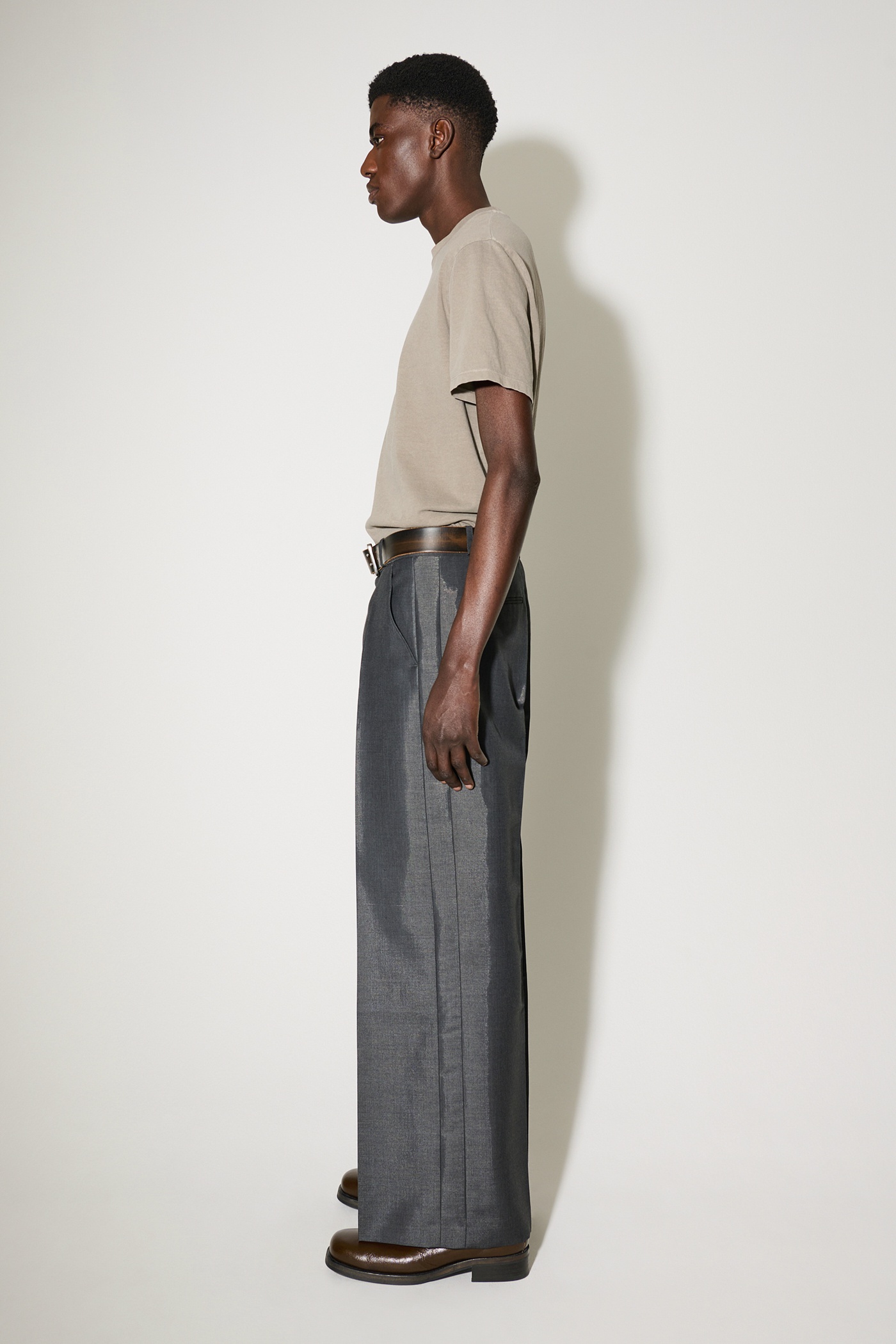 Tuxedo Trouser Grey Mnemonic Wool - 3