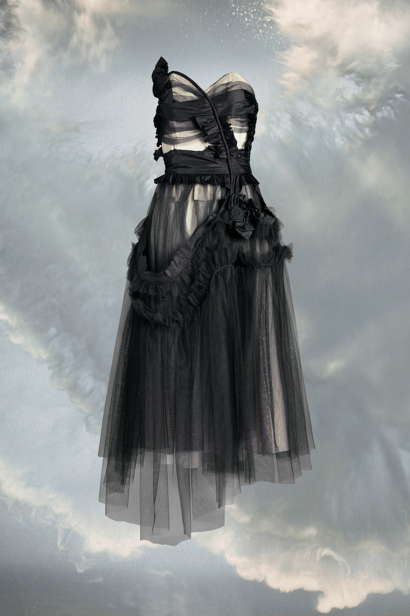 Maison Margiela Décortiqué corset dress outlook