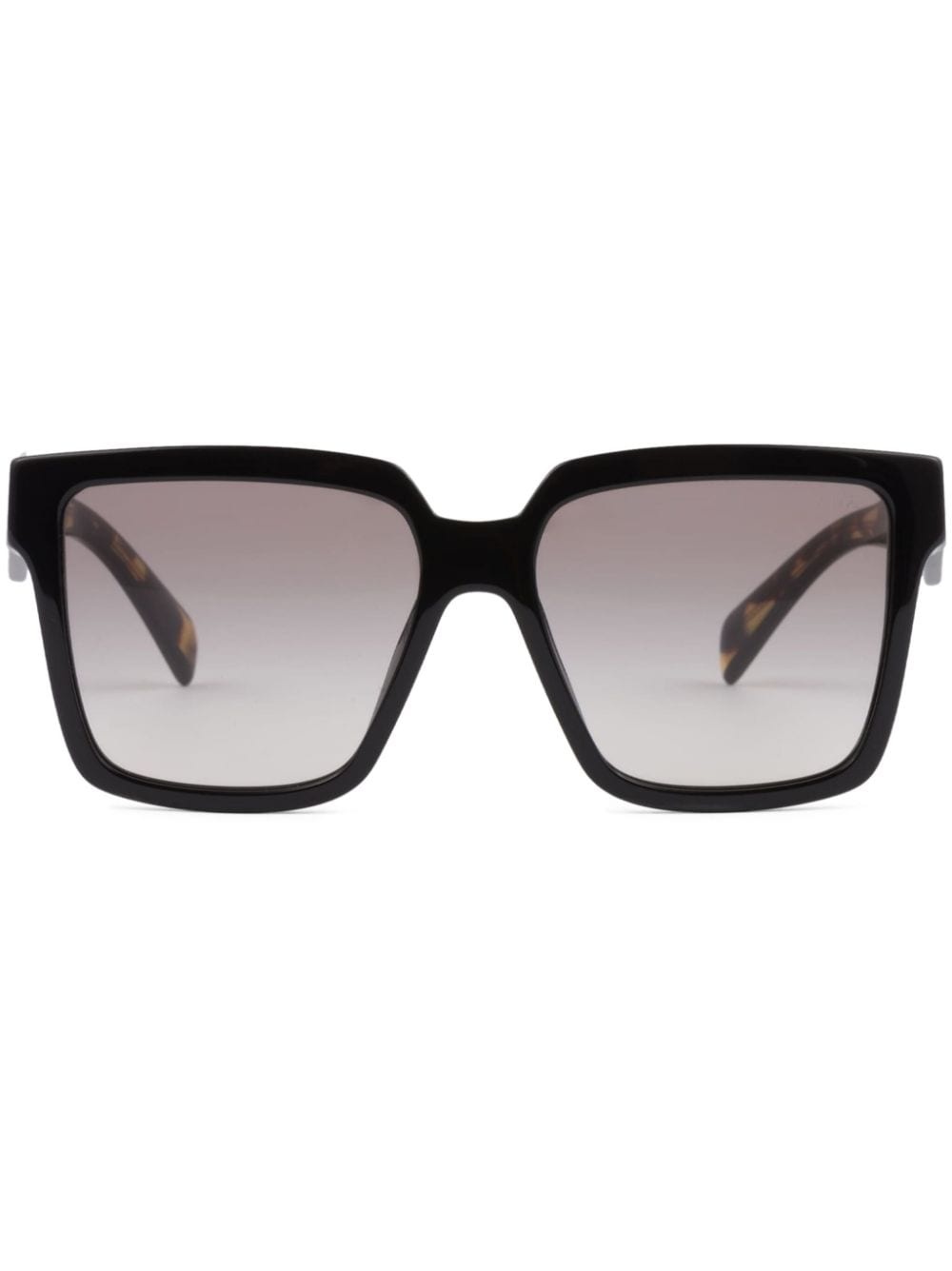 square-frame gradient sunglasses - 1