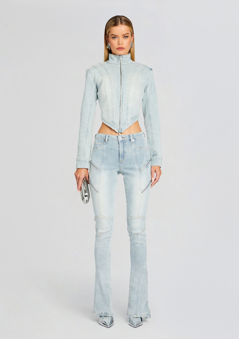 RETROFÊTE CHRISSY DENIM JACKET outlook