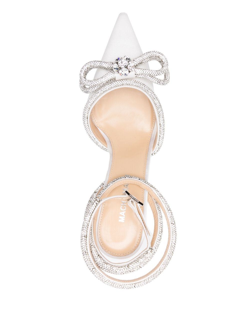 90mm crystal-embellished pumps - 4