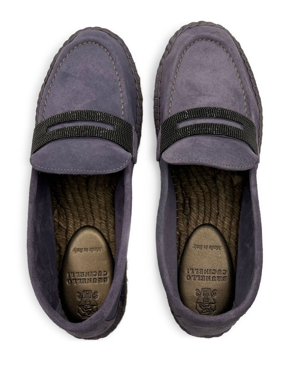 Monili-detail espadrilles - 2