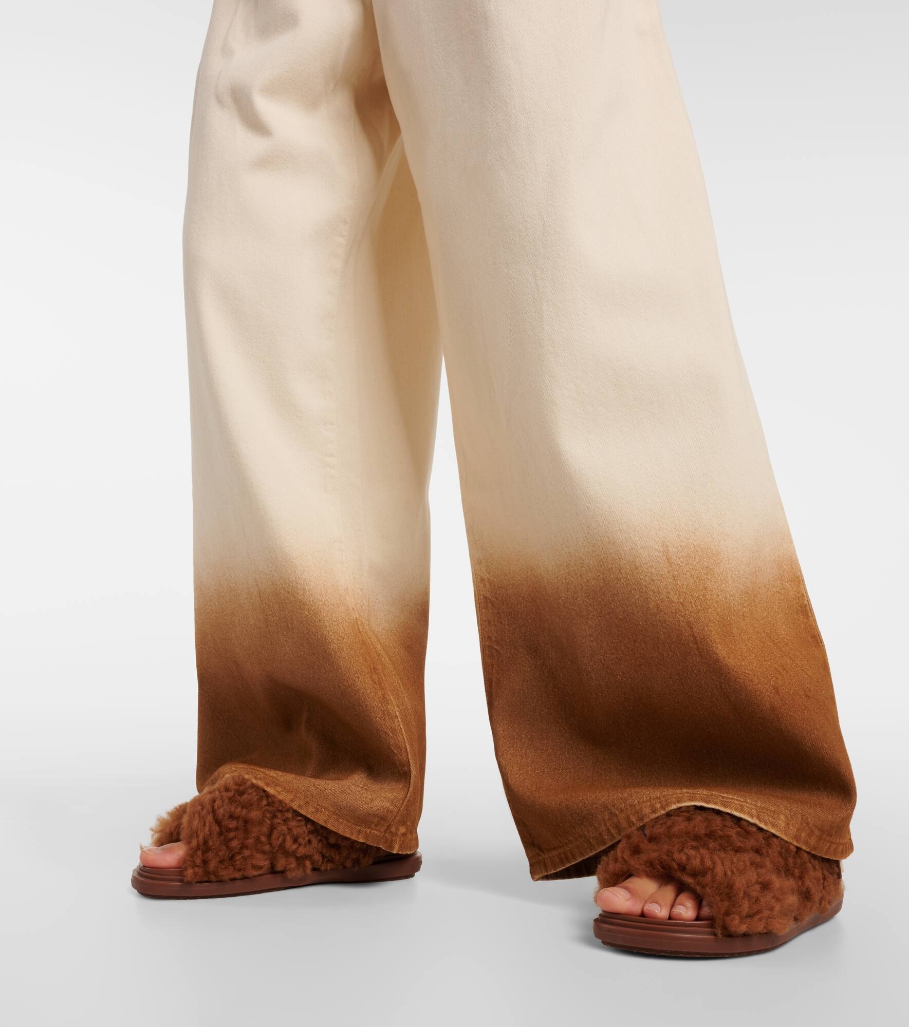 High-rise wide-leg jeans - 5