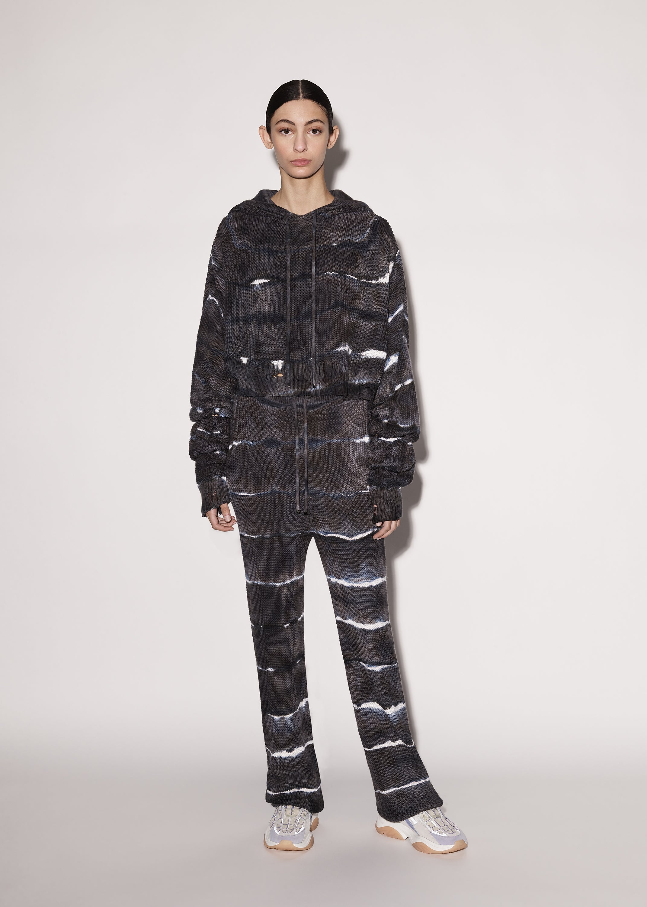 OVERSIZED RIB HOODIE - 2