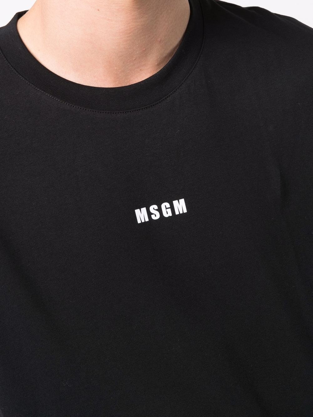 logo-print cotton T-shirt - 5