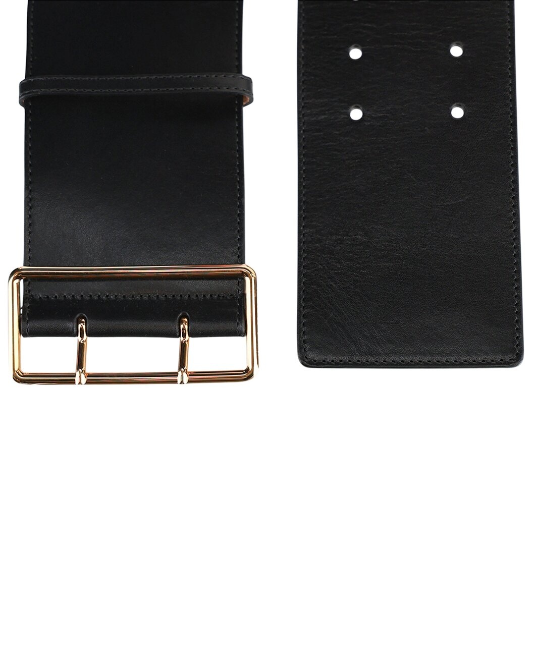 Alexander McQueen Ecolux Leather Belt - 2