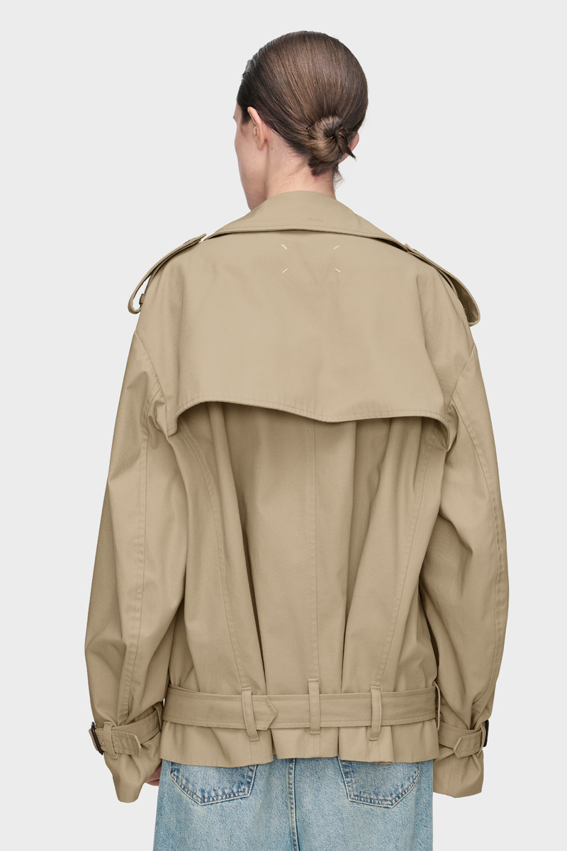 Folded Collar Cotton Caban 4