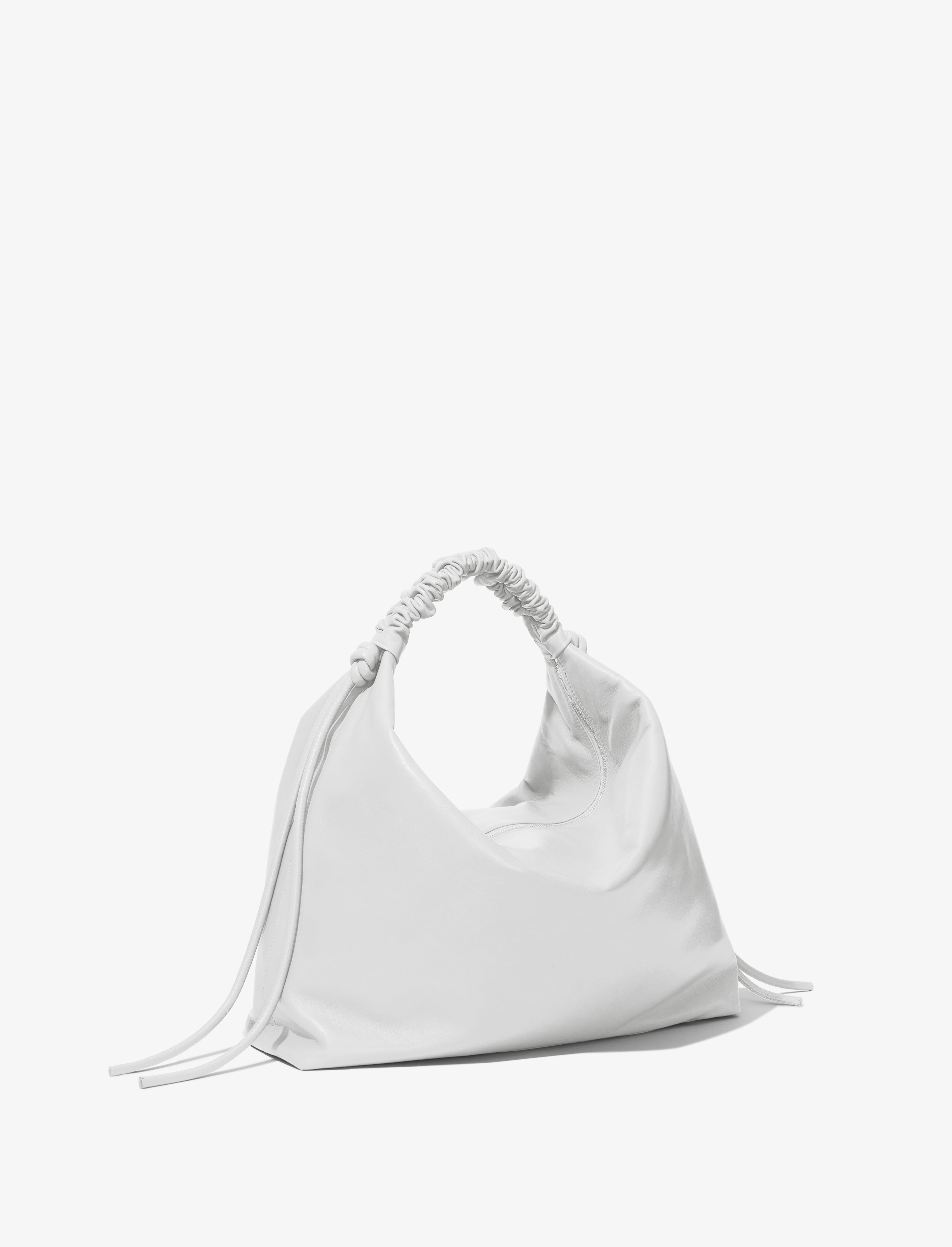 Large Drawstring Shoulder Bag - 3