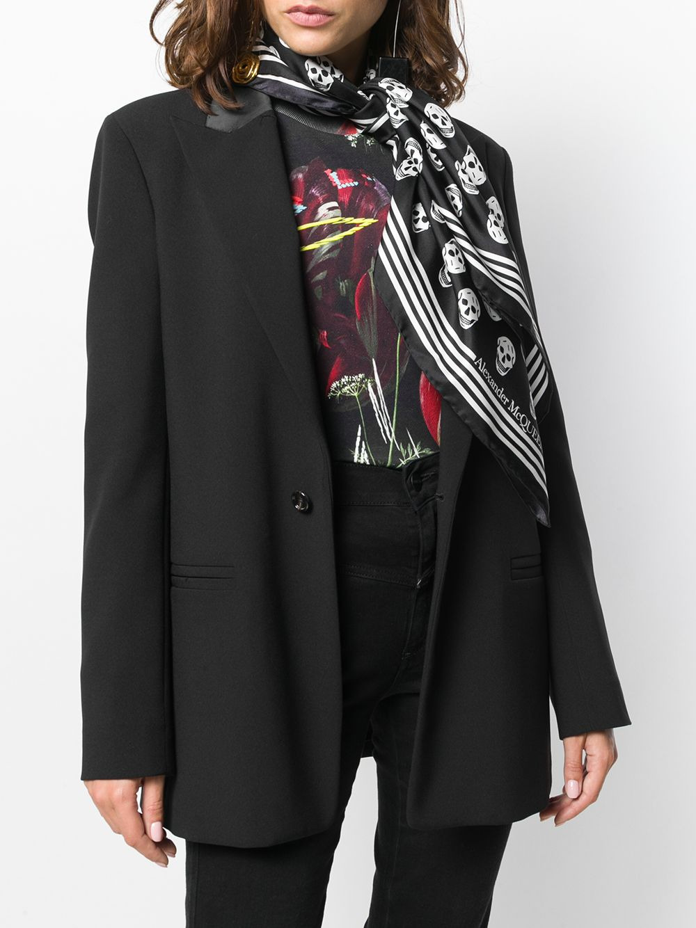 Alexander McQueen Skull Scarf - 2