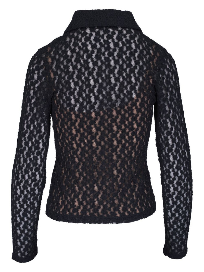 Vince floral lace shirt outlook