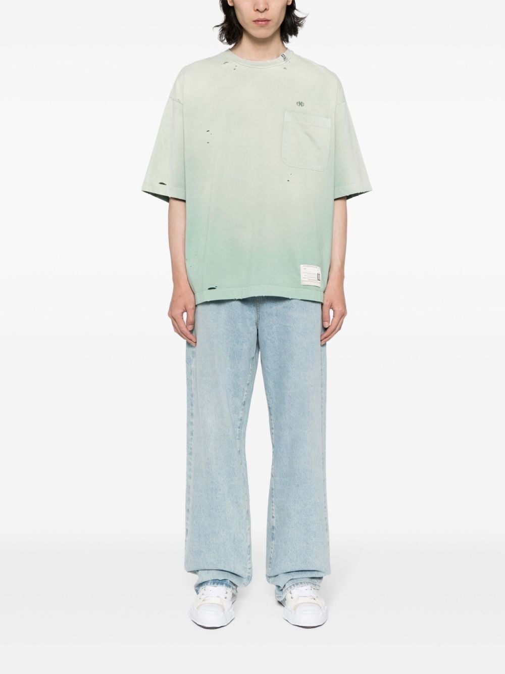 Sun Faded cotton T-shirt - 2