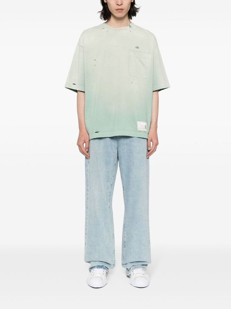 Maison MIHARAYASUHIRO Sun Faded cotton T-shirt outlook