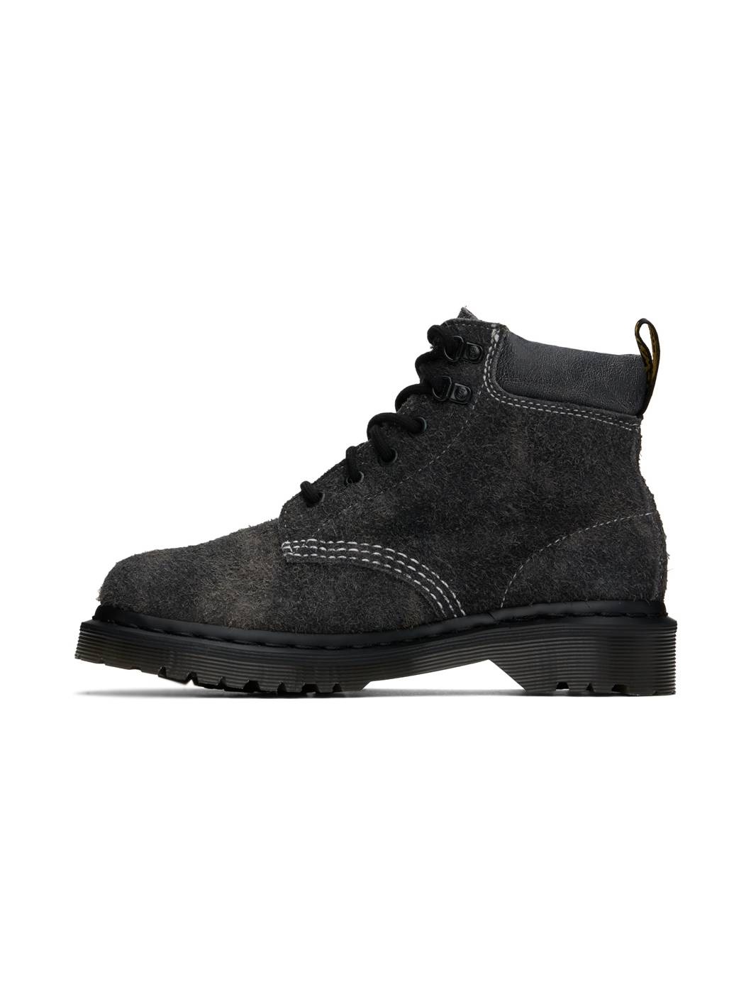 Gray 939 Stonewashed Suede Boots - 3