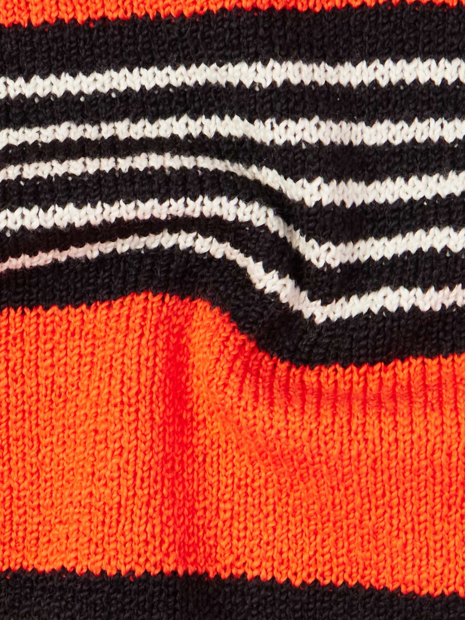 Nora Striped Cotton Sweater - 4