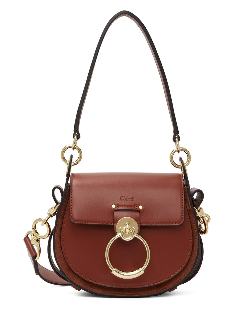 Chloé Brown Small Tess Bag outlook