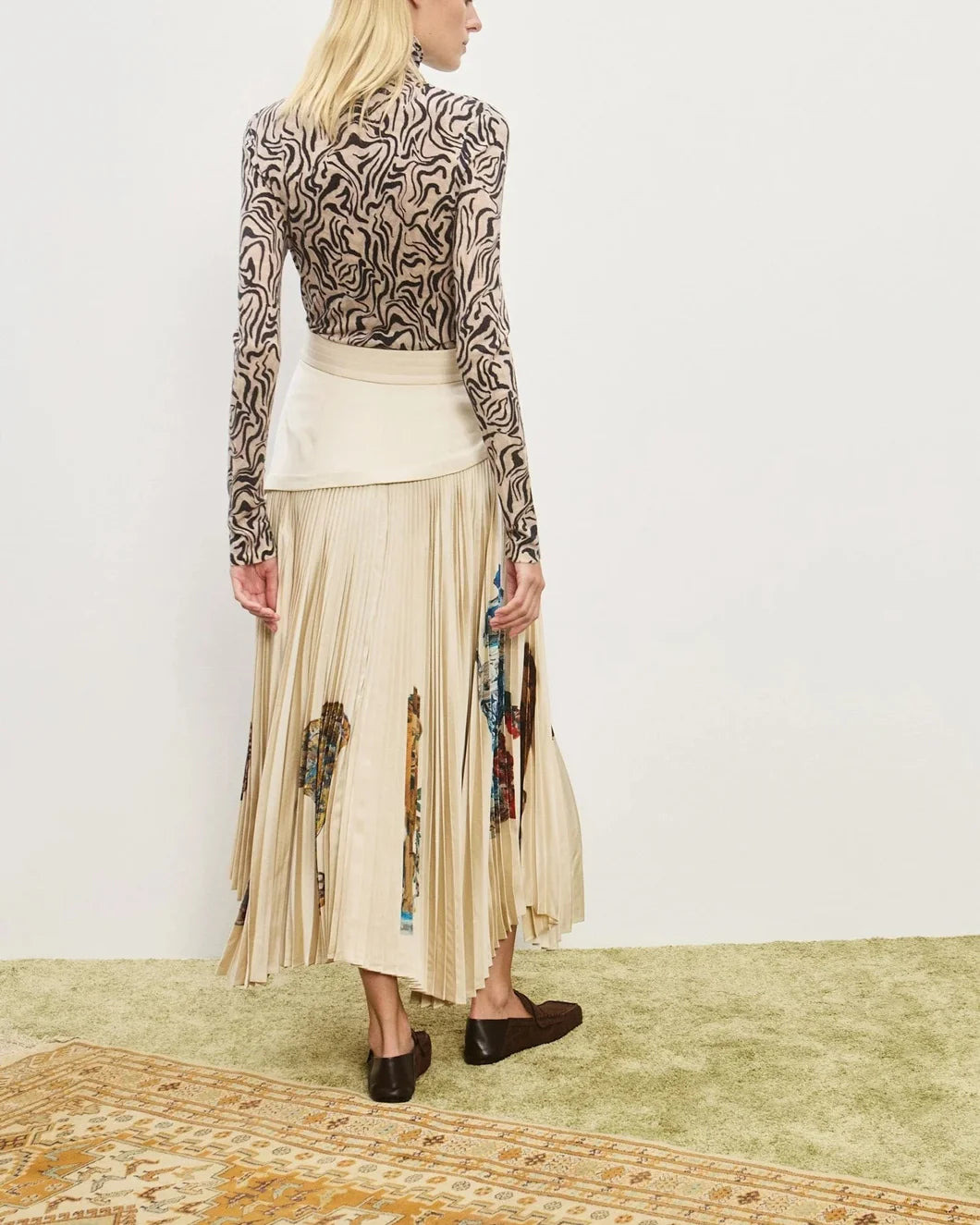 ORAZIO PLEATED SKIRT - 4