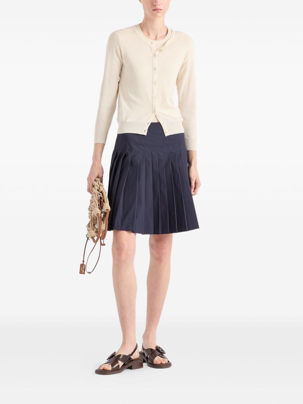 long-sleeves button cardigan - 2