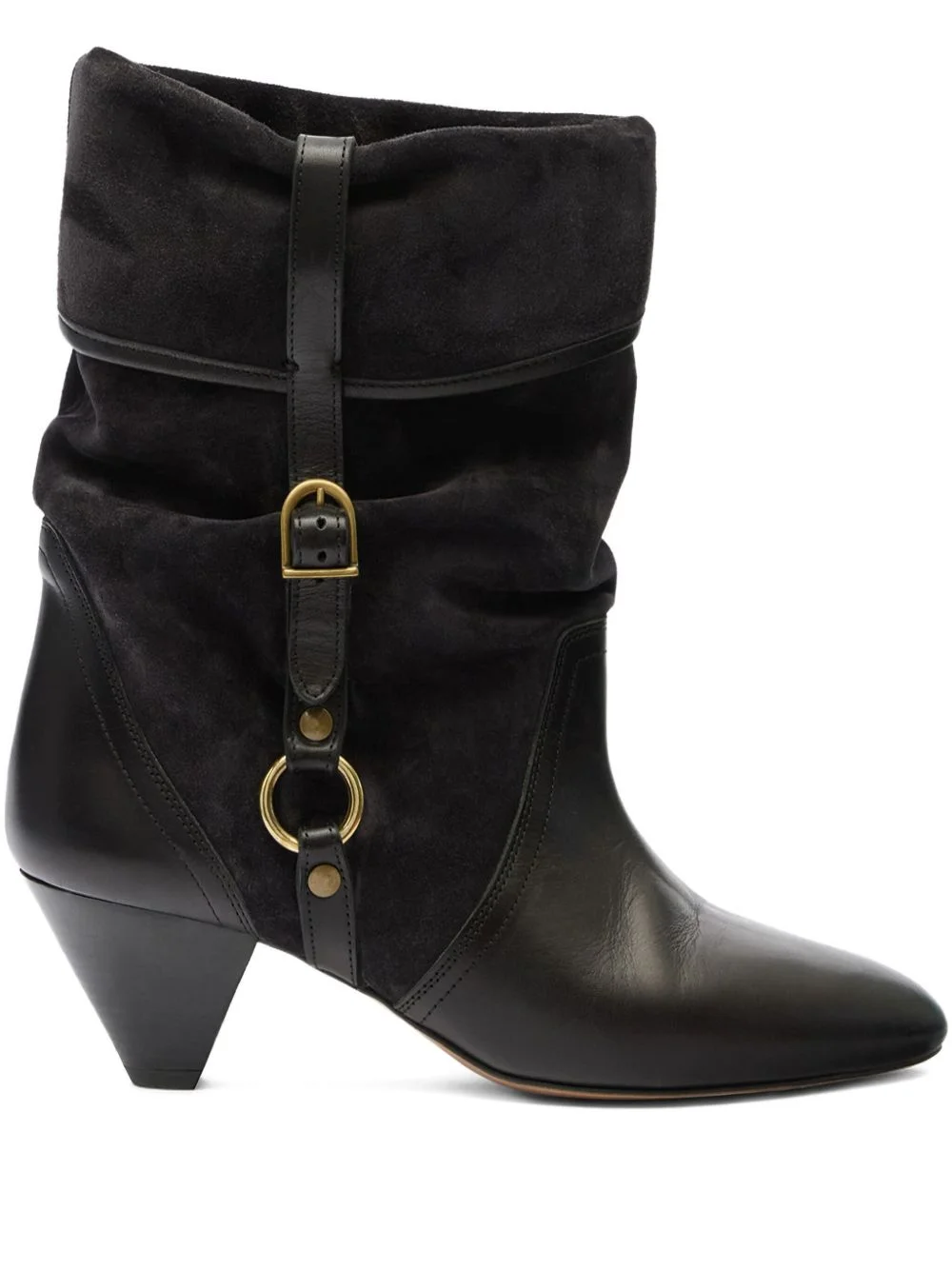 55mm Darner buckle-detail ankle boots - 1