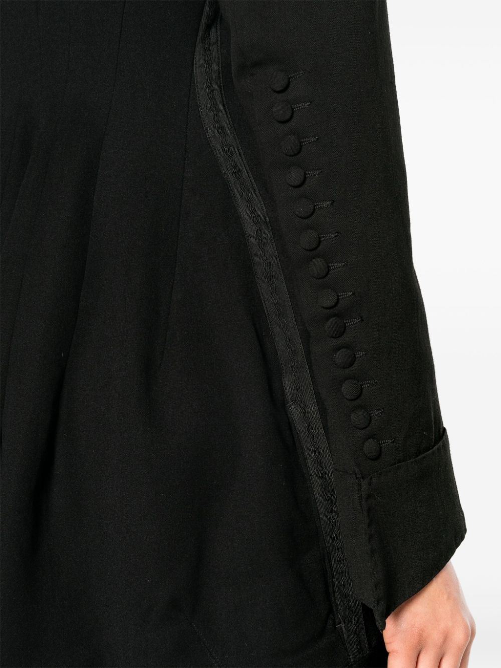 shawl-lapels deconstructed blazer - 5