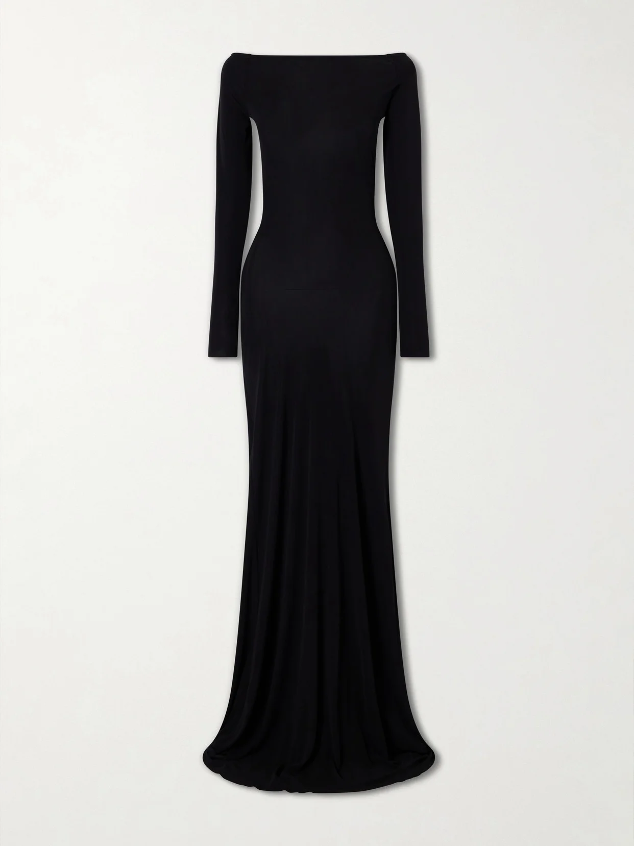 Open-back Jersey Gown - 1