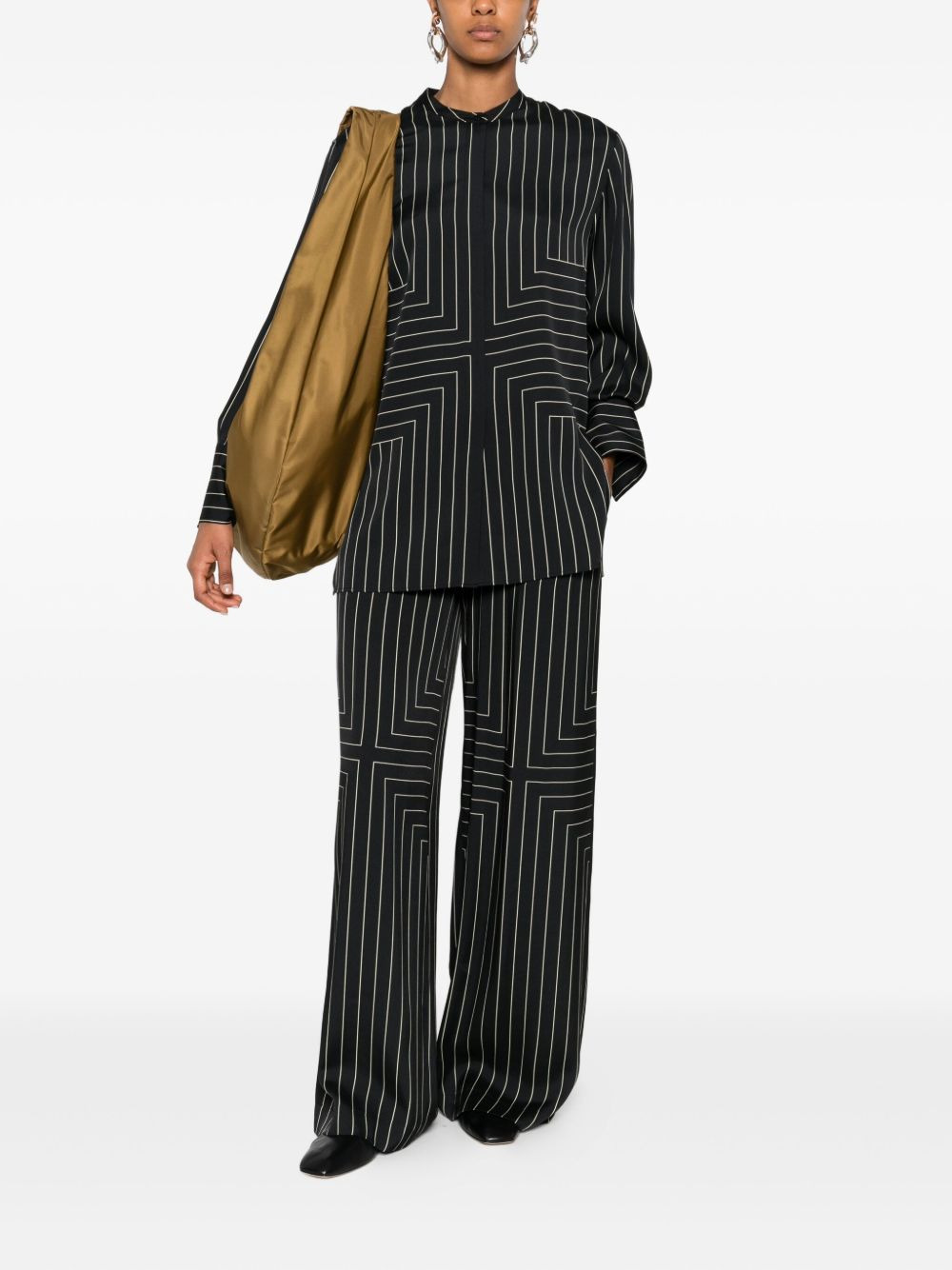 geometric-pattern shirt - 2