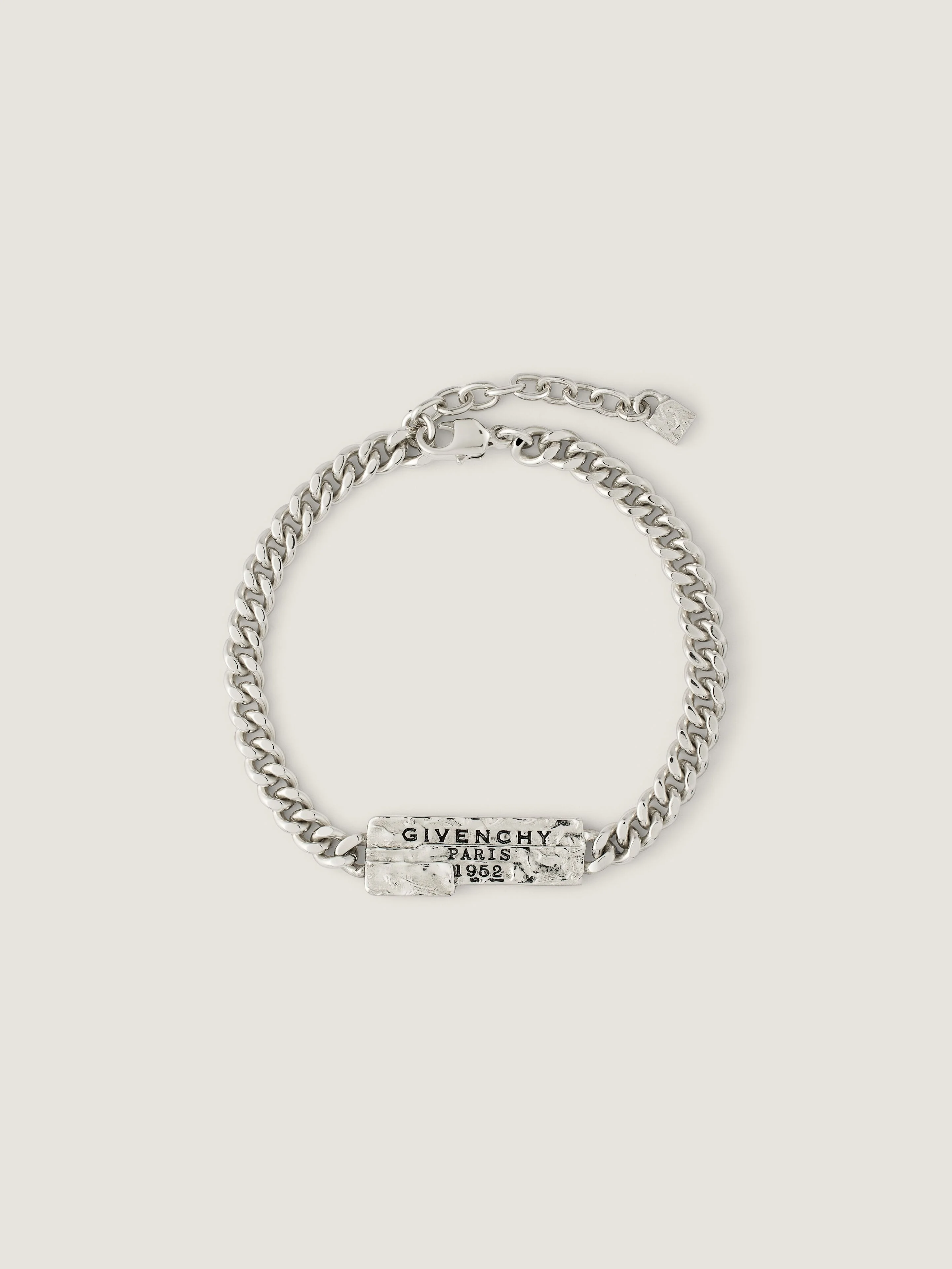 GIVENCHY TAPE BRACELET IN METAL AND ENAMEL - 1