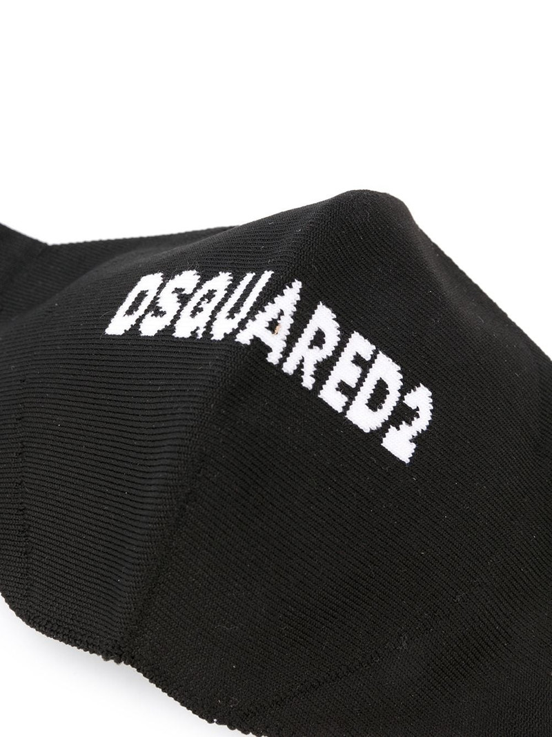 logo-embellished 얼굴 가면 3