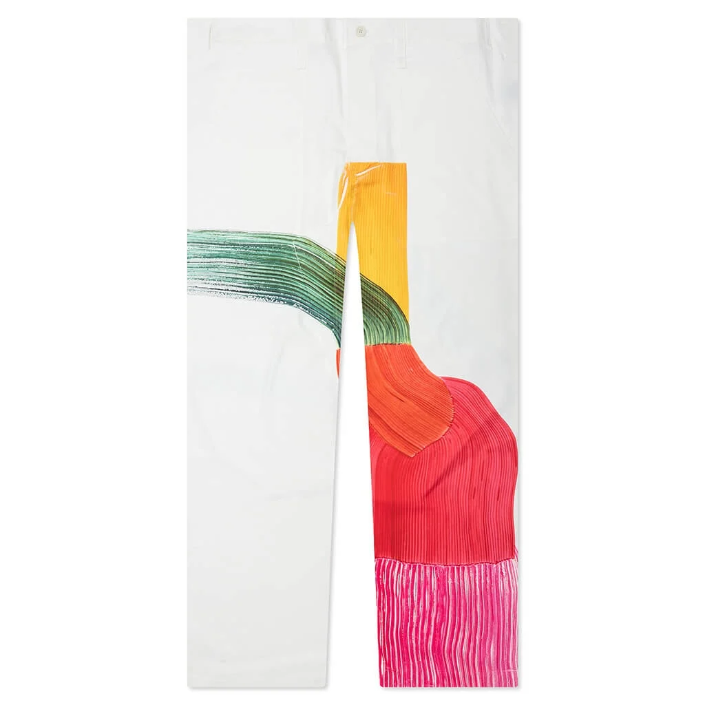 RB DRAWING PRESS TROUSERS - PINK/RED - 1