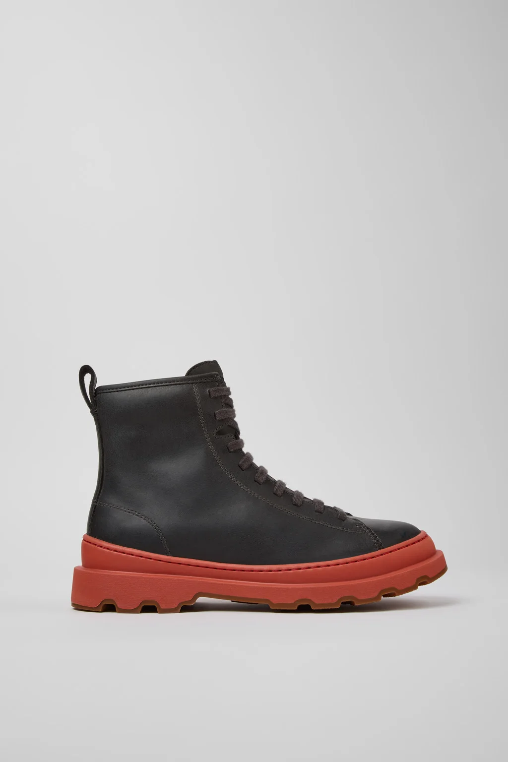 Brutus+ Gray Nubuck Mid Boots for Women. - 1