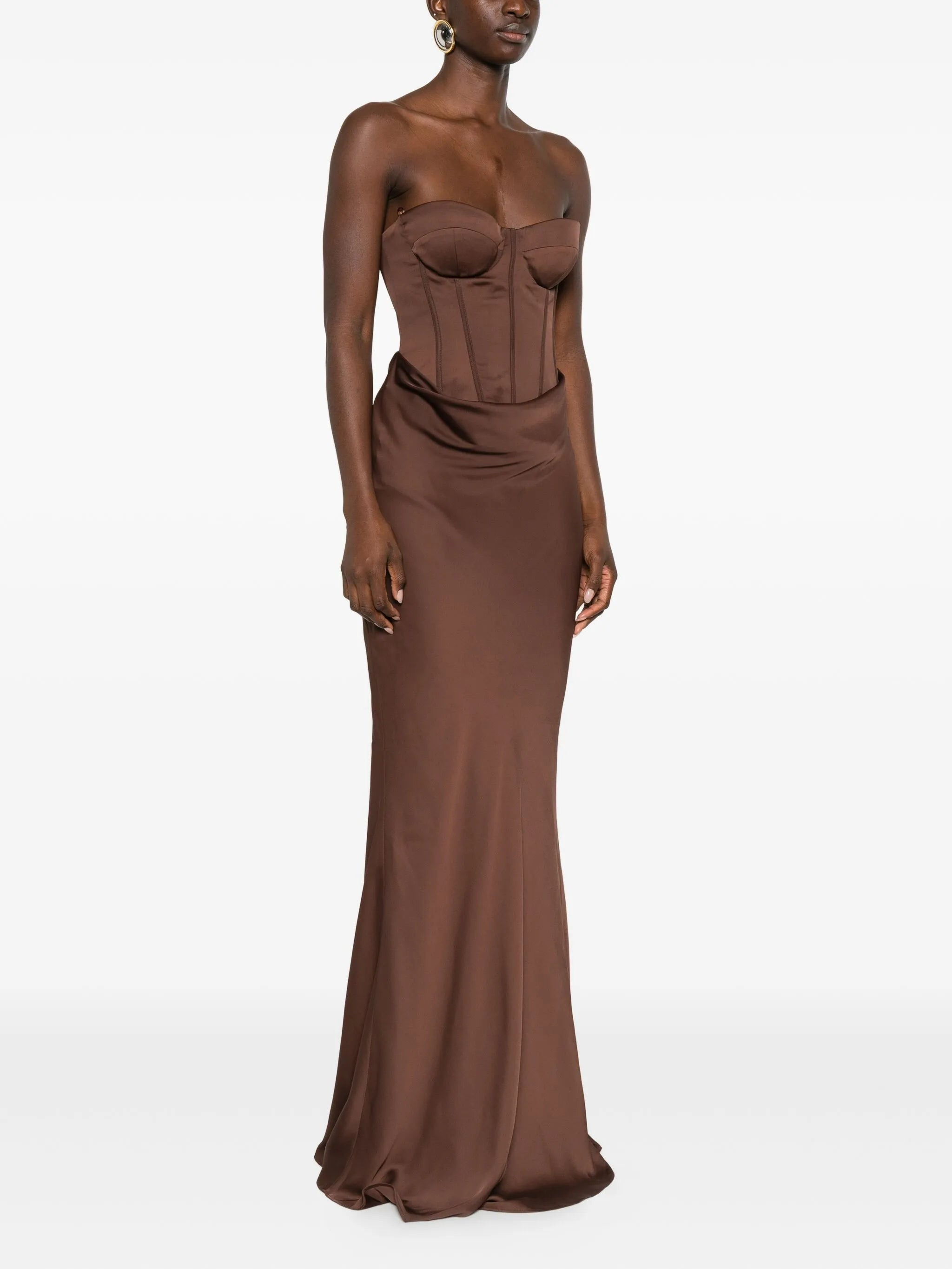 Rotate Corset Panelled Dress - 3