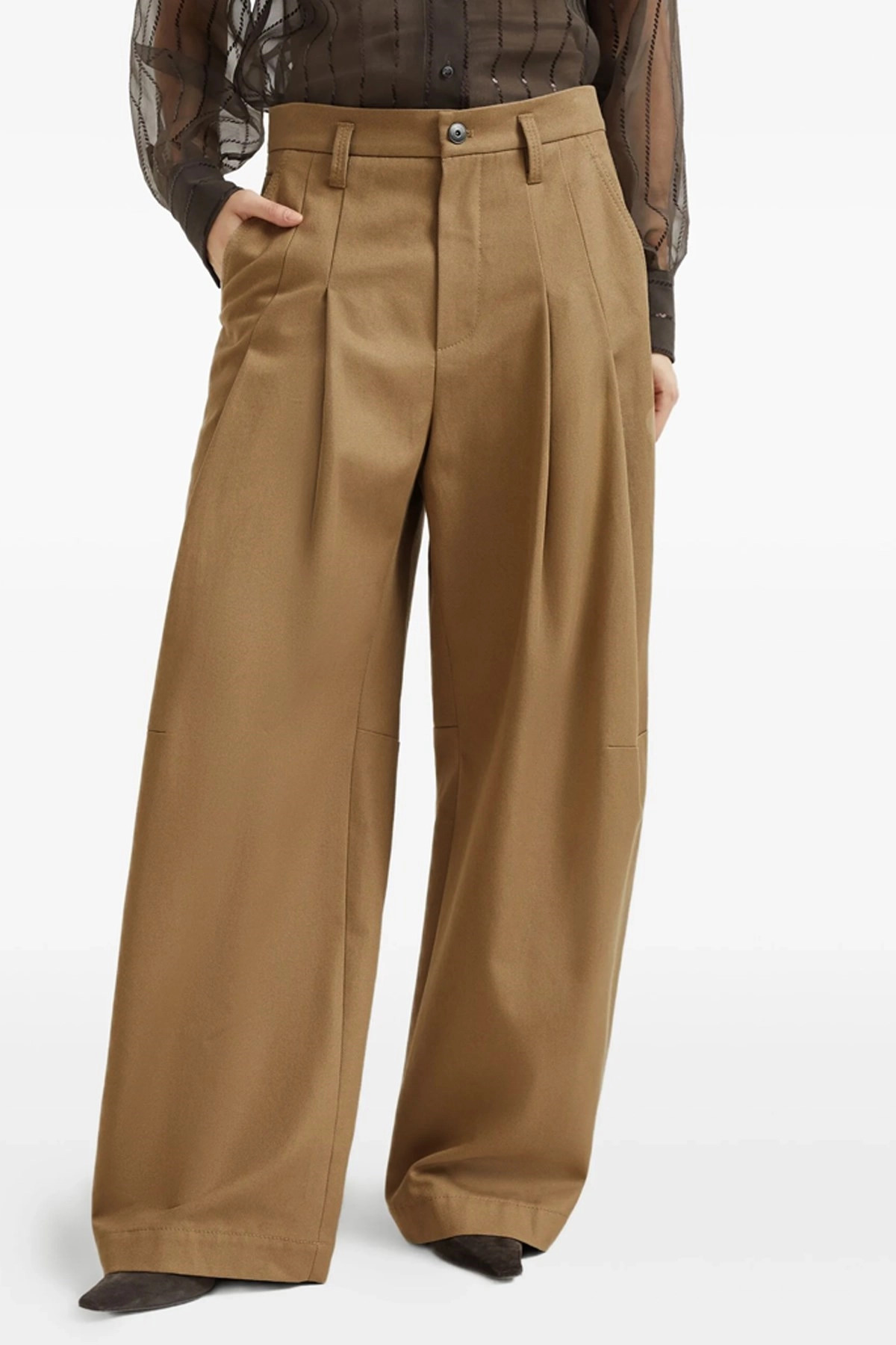 Pleat pants - 2