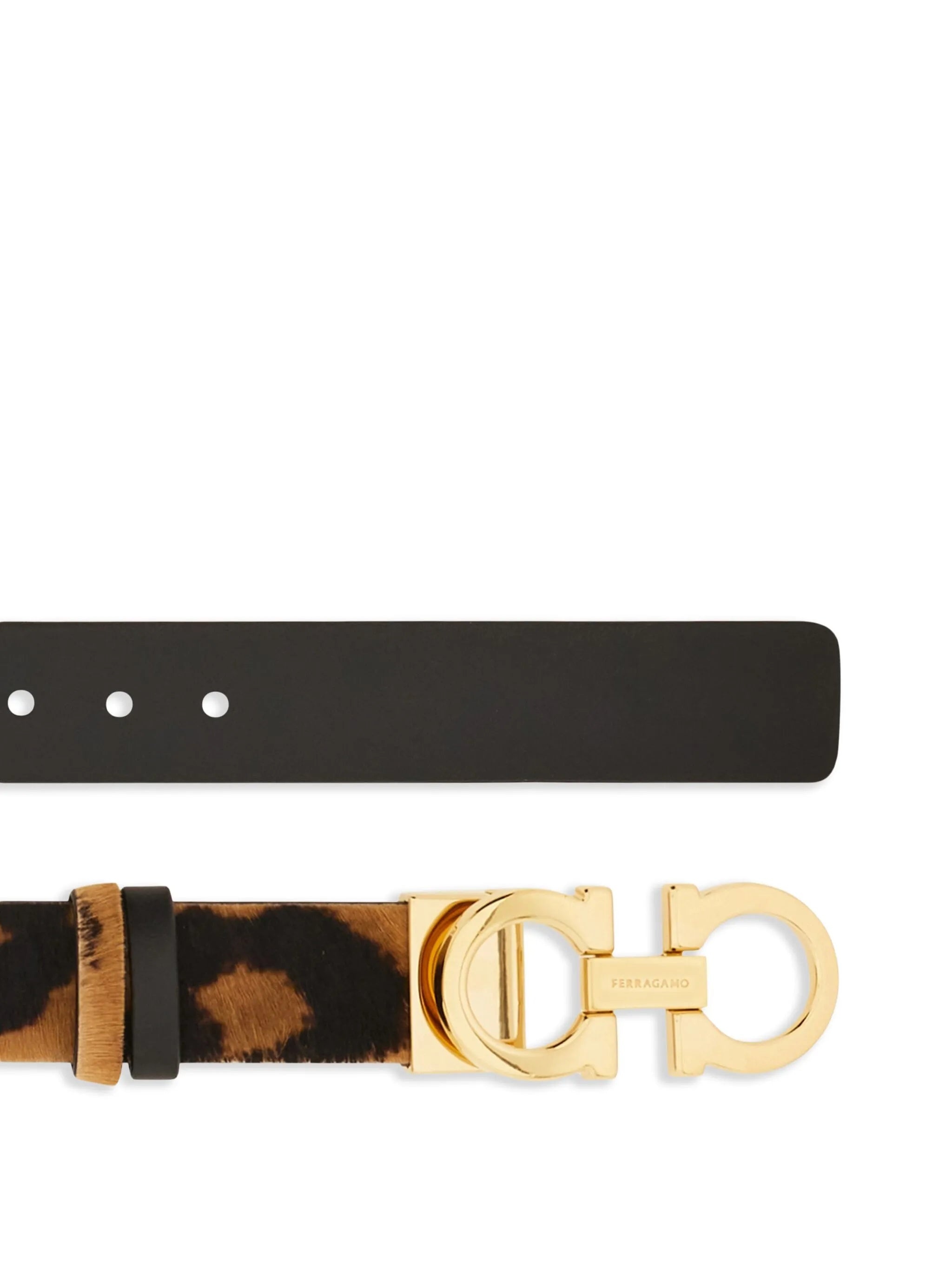 Ferragamo Adjustable Gancini Belt - 4