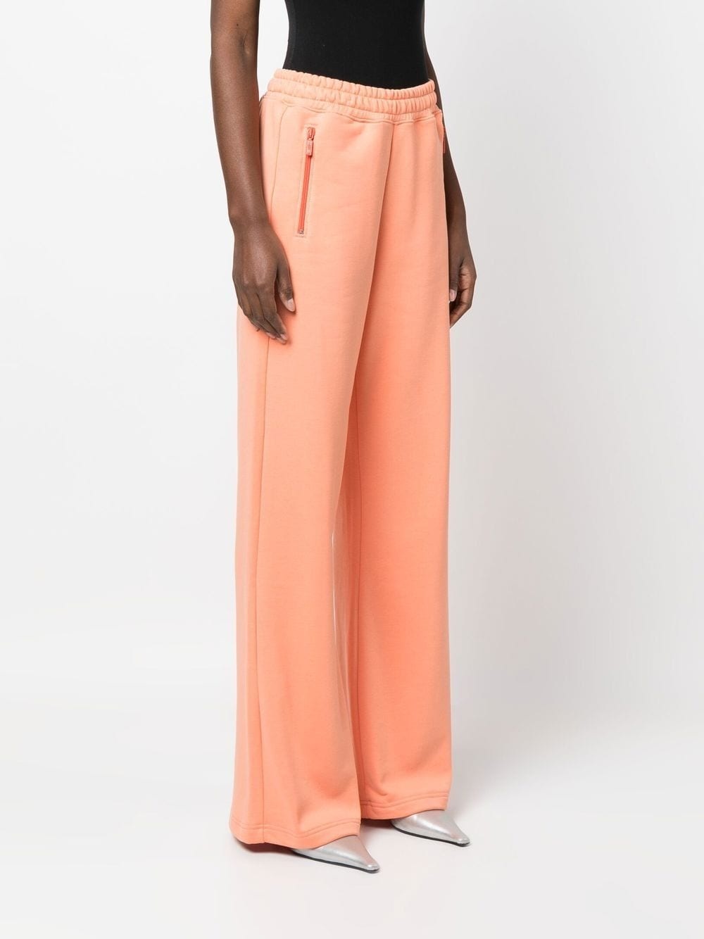 flared cotton joggers - 3