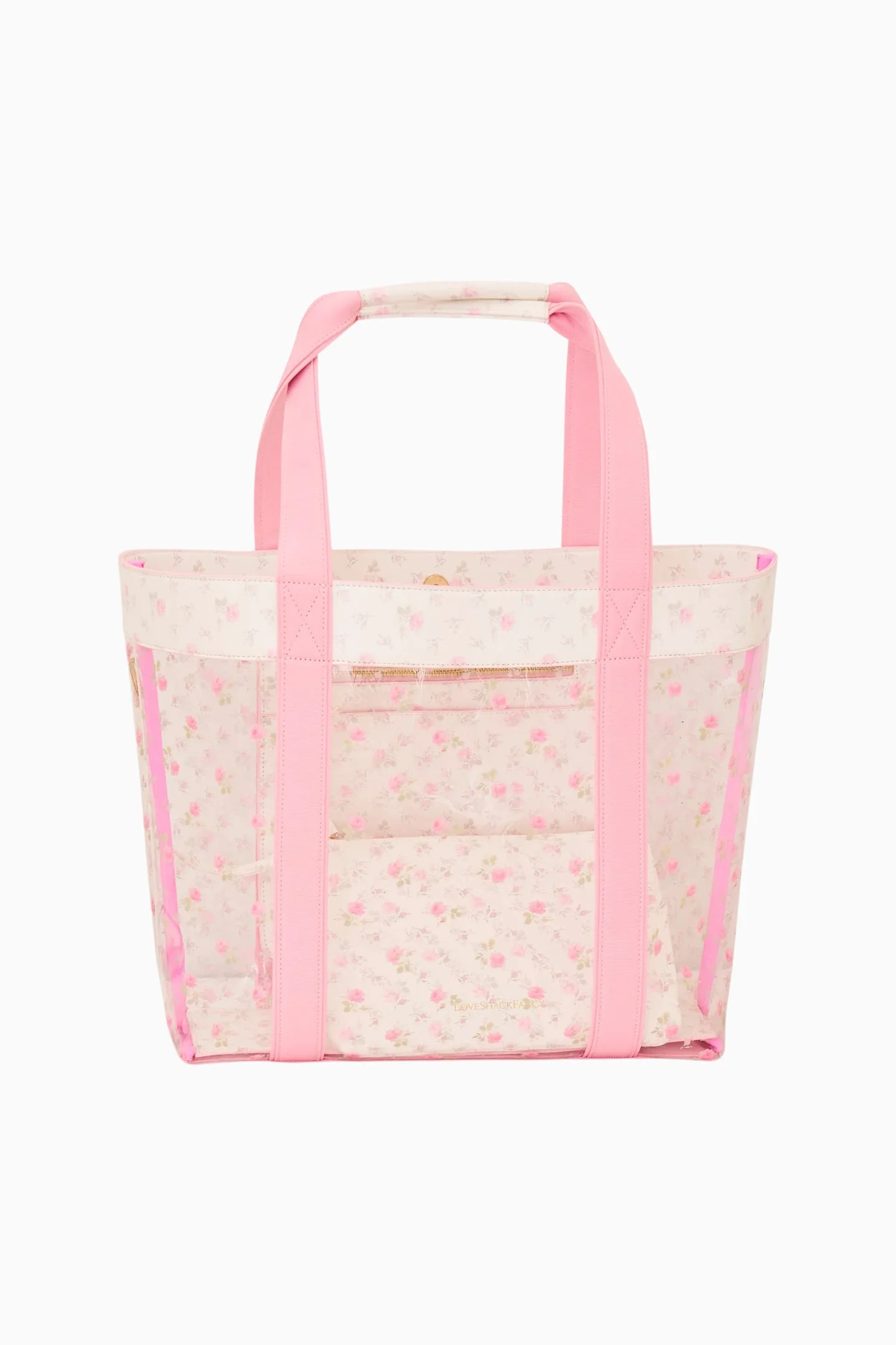 Marjorie Ditsy Floral PVC Tote - 1