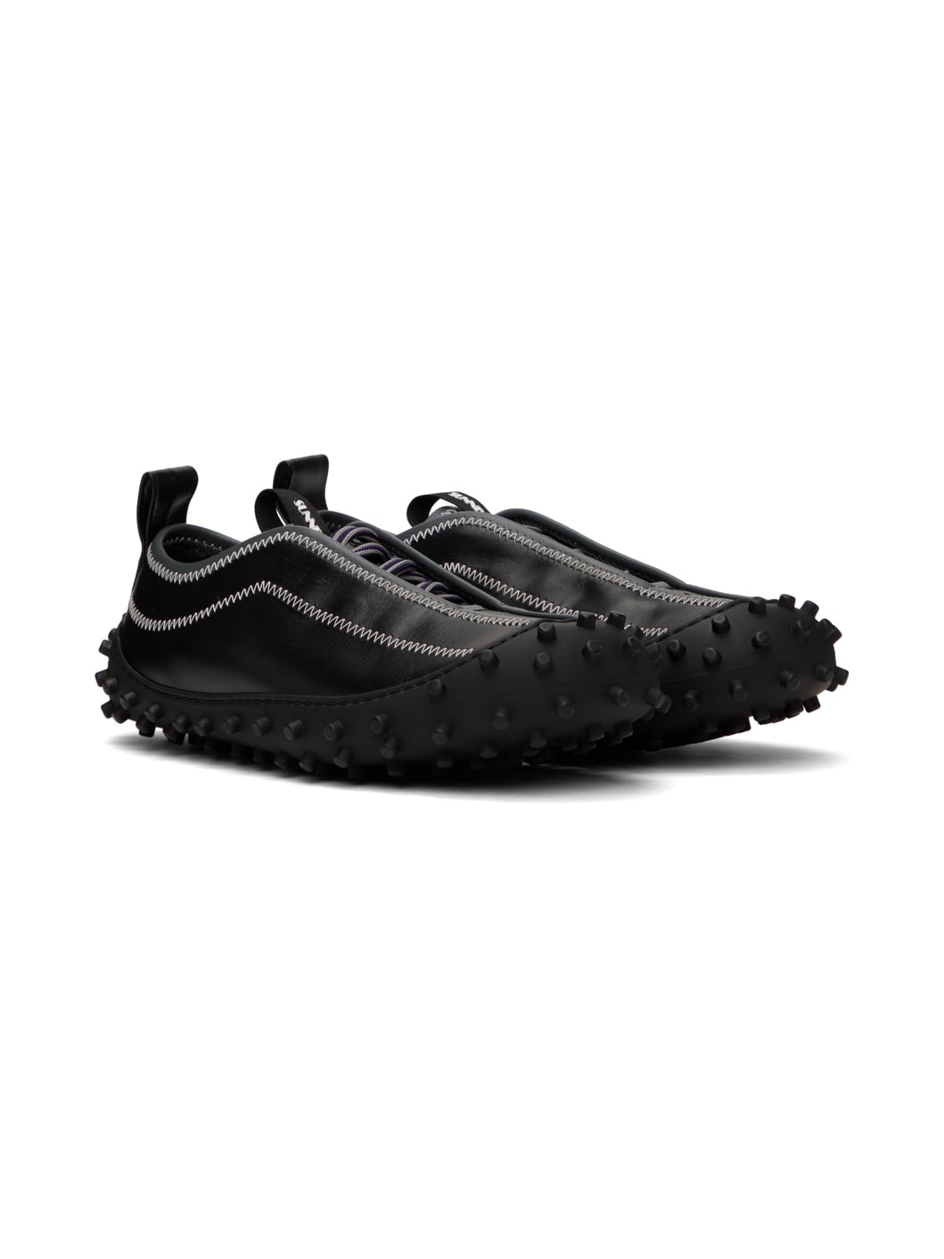 Black 1000chiodi Sneakers - 4