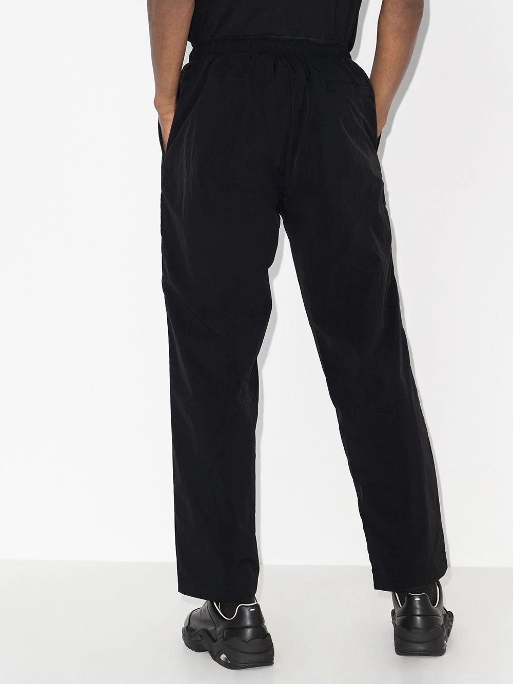 overlay straight-leg track pants - 3