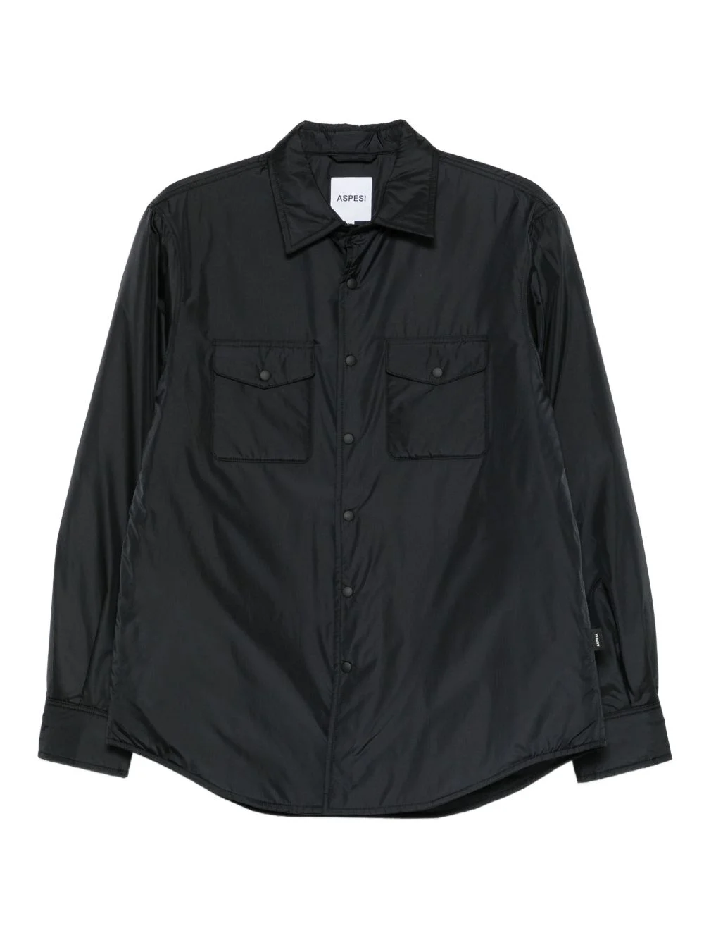flap-pocket shirt - 1