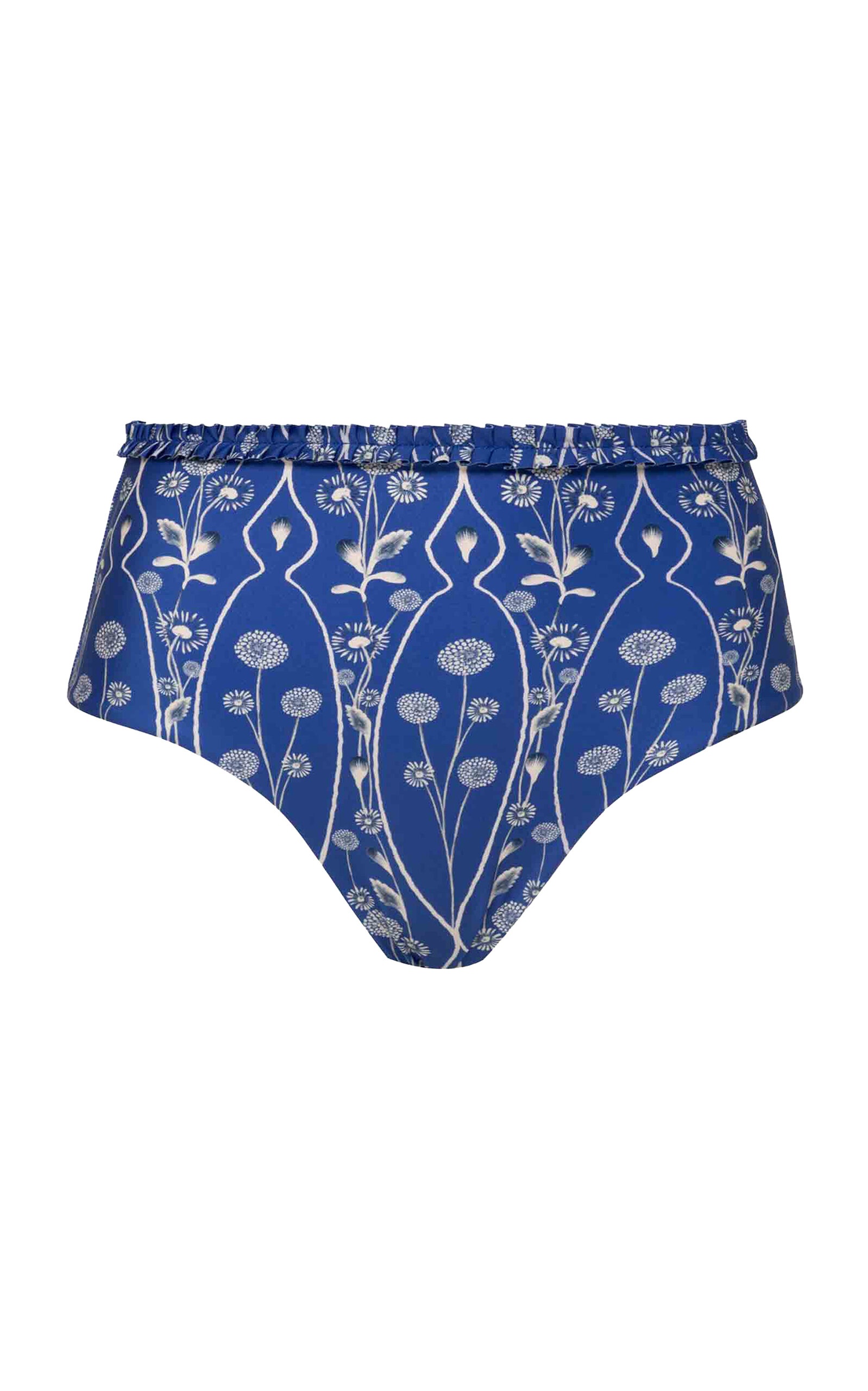 Nopal Petalo High-Waisted Bikini Bottom blue - 1