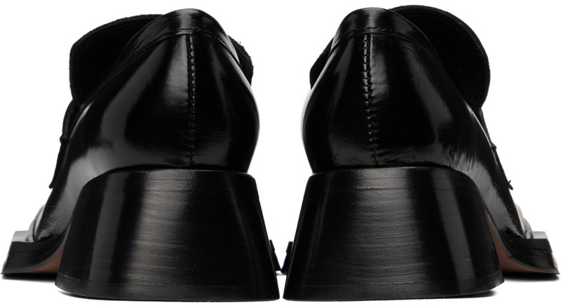 MIISTA Black Eiko Loafers outlook