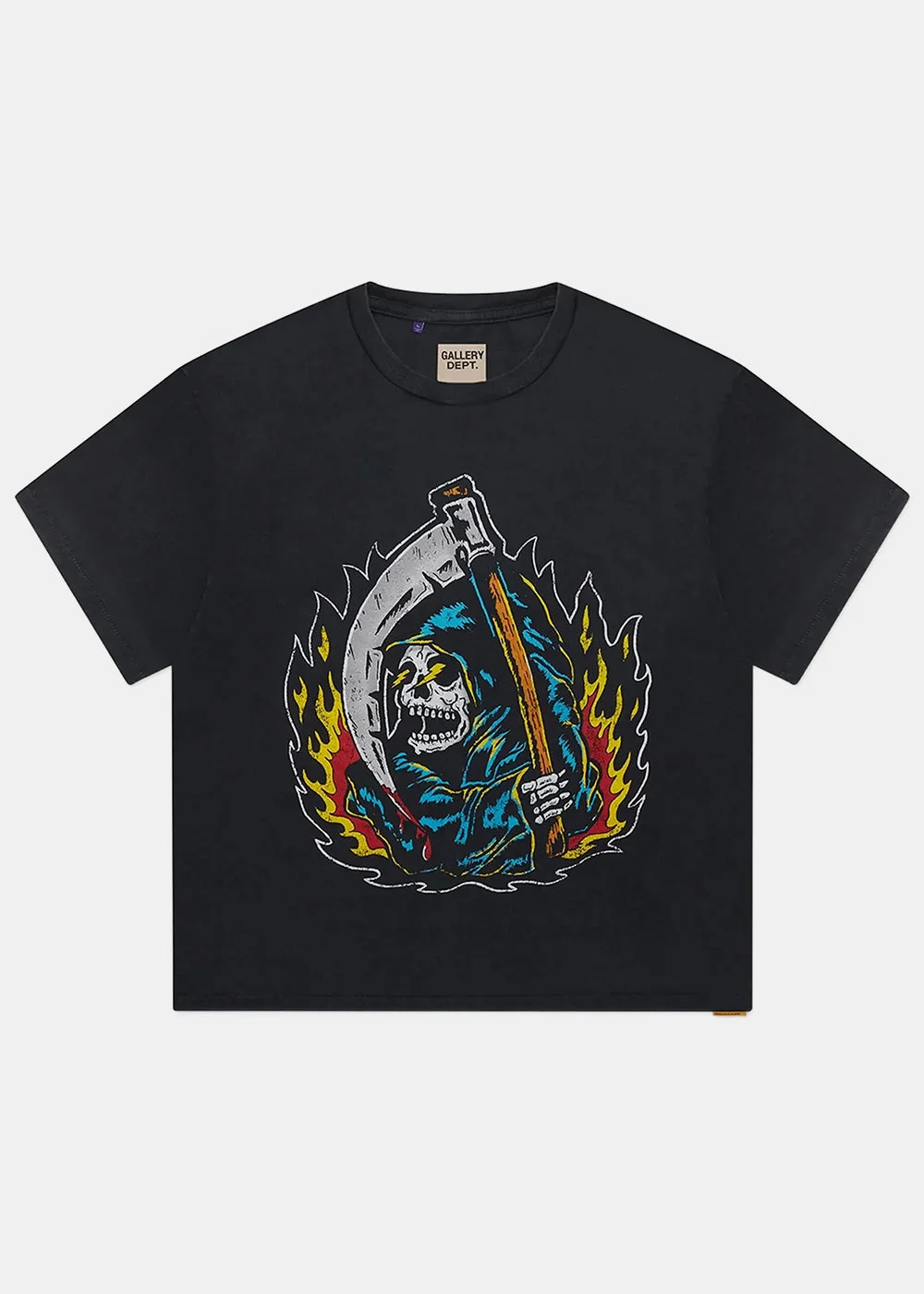 Vintage Black Big Reaper Atk Tee - 1