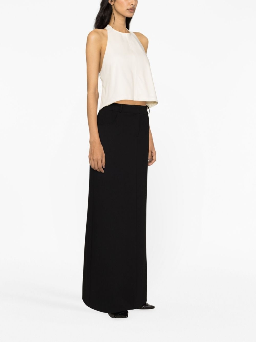 halterneck wool top - 3