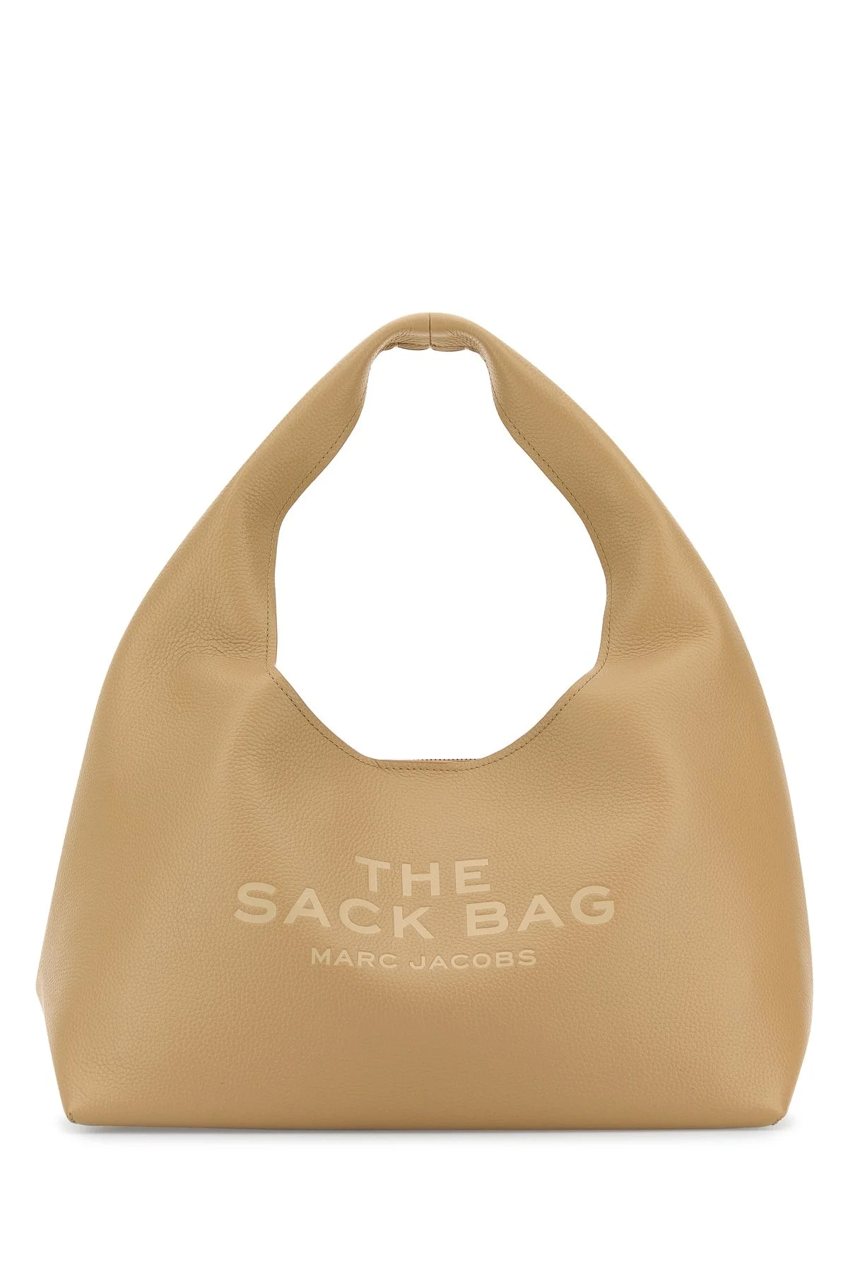 Beige leather The Sack Bag shopping bag - 1