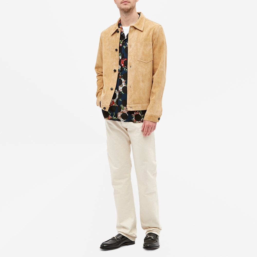 Acne Studios Simon Floral Polka Print Shirt - 6