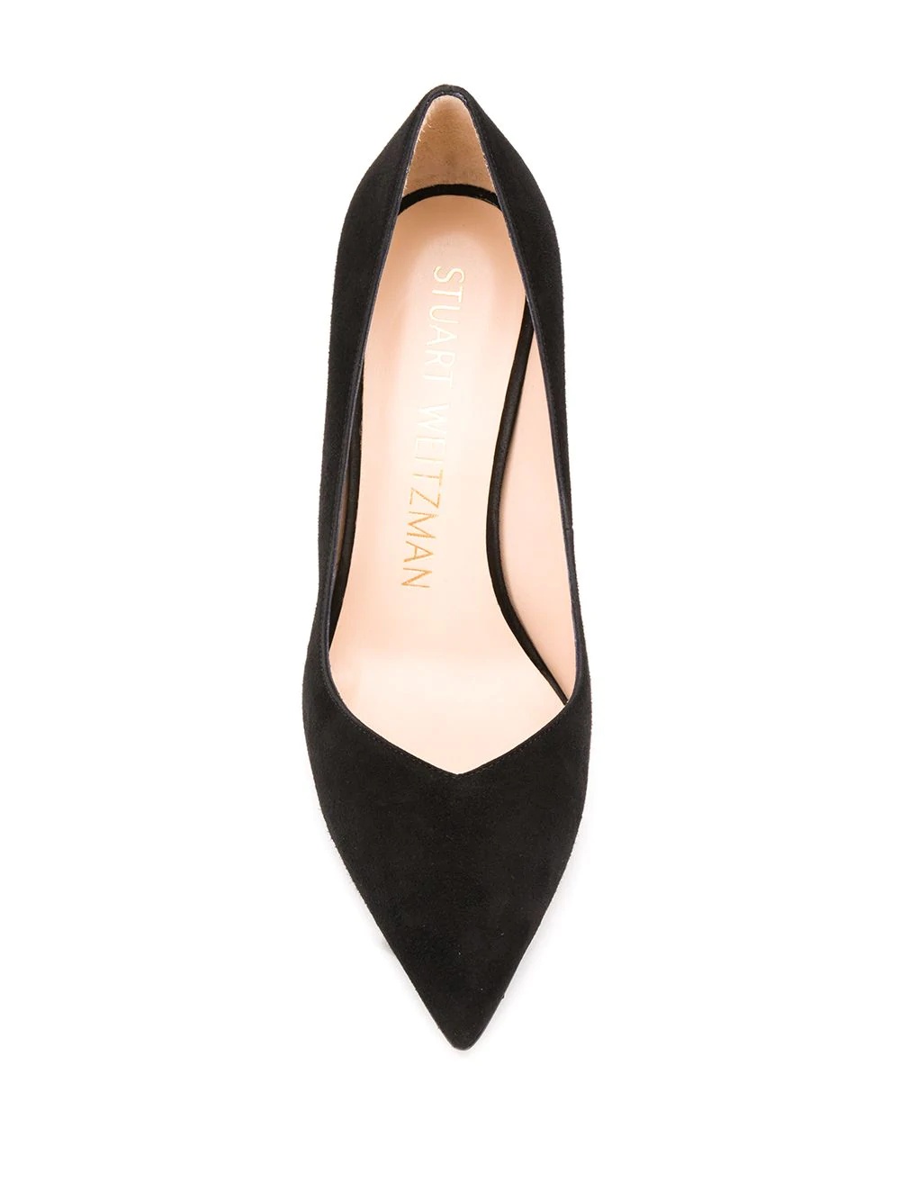 black suede pumps - 4