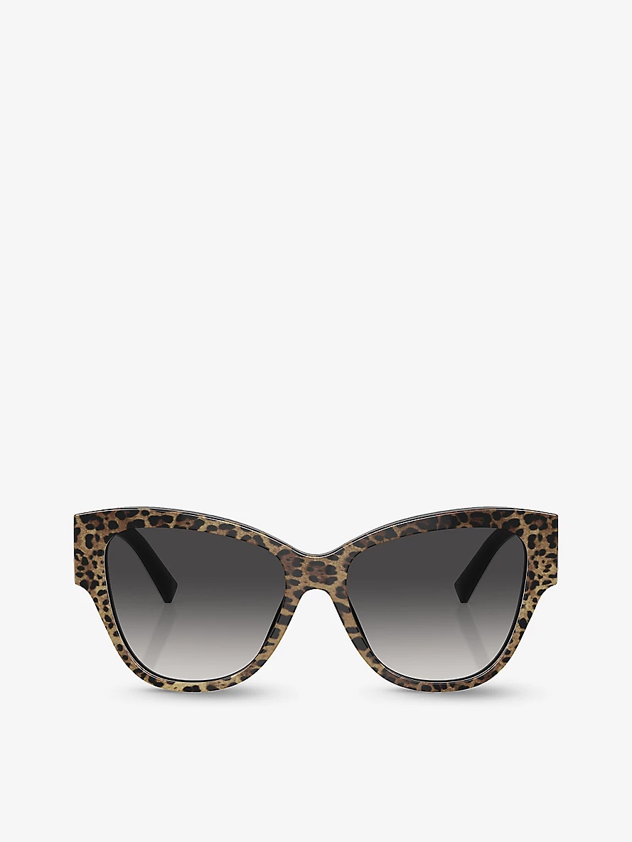 DG4449 butterfly-frame acetate sunglasses - 1