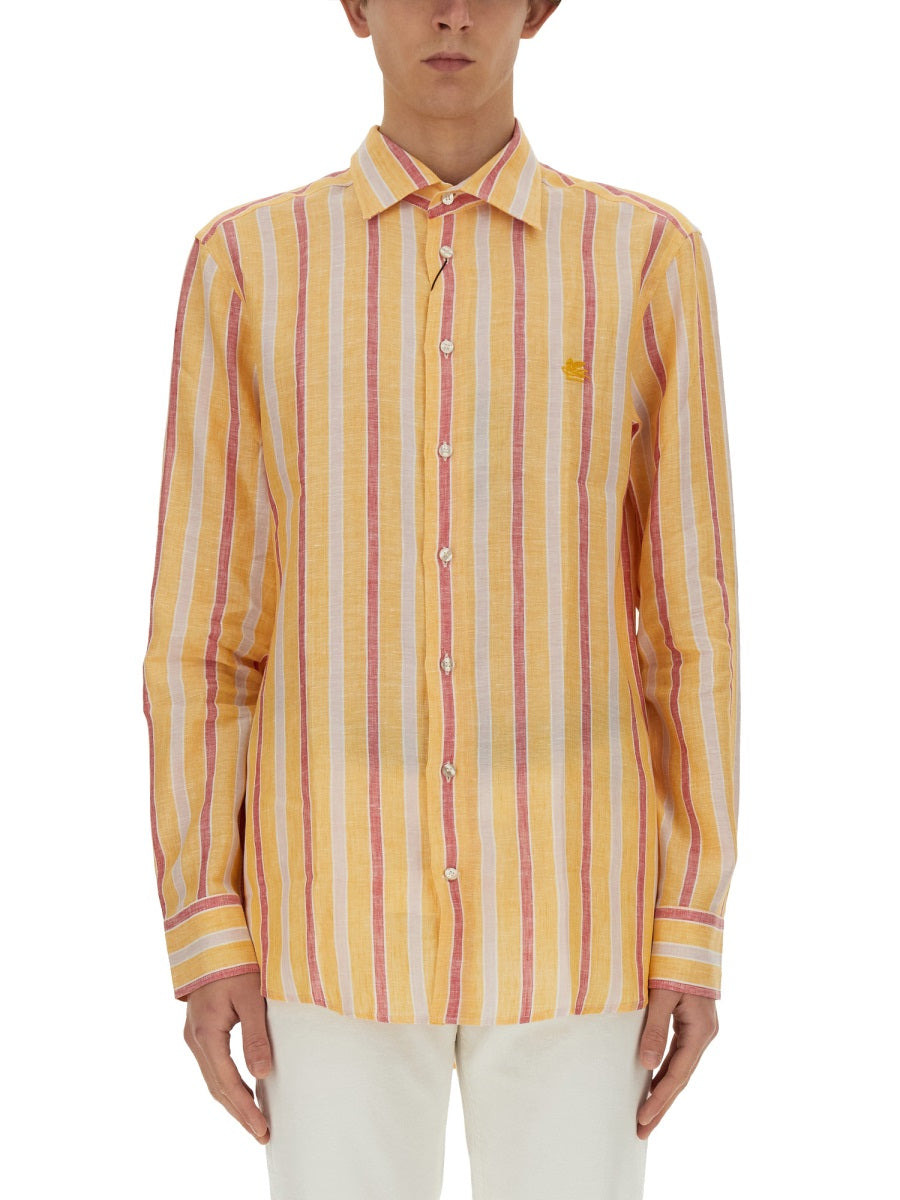 Etro Men Pegasus Logo Shirt - 3