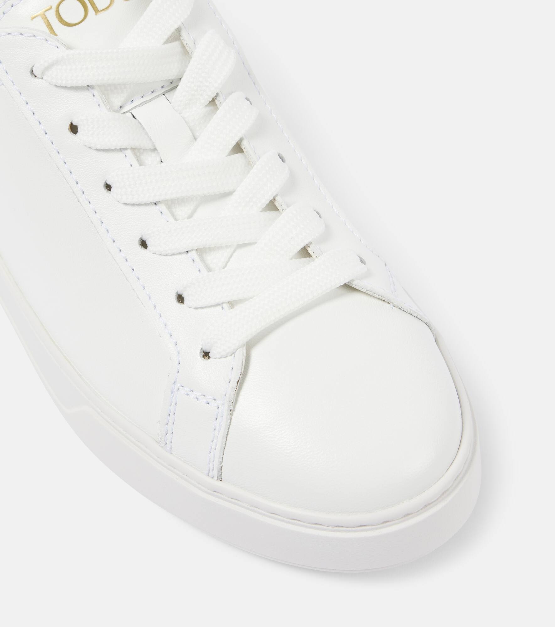 Leather sneakers - 5