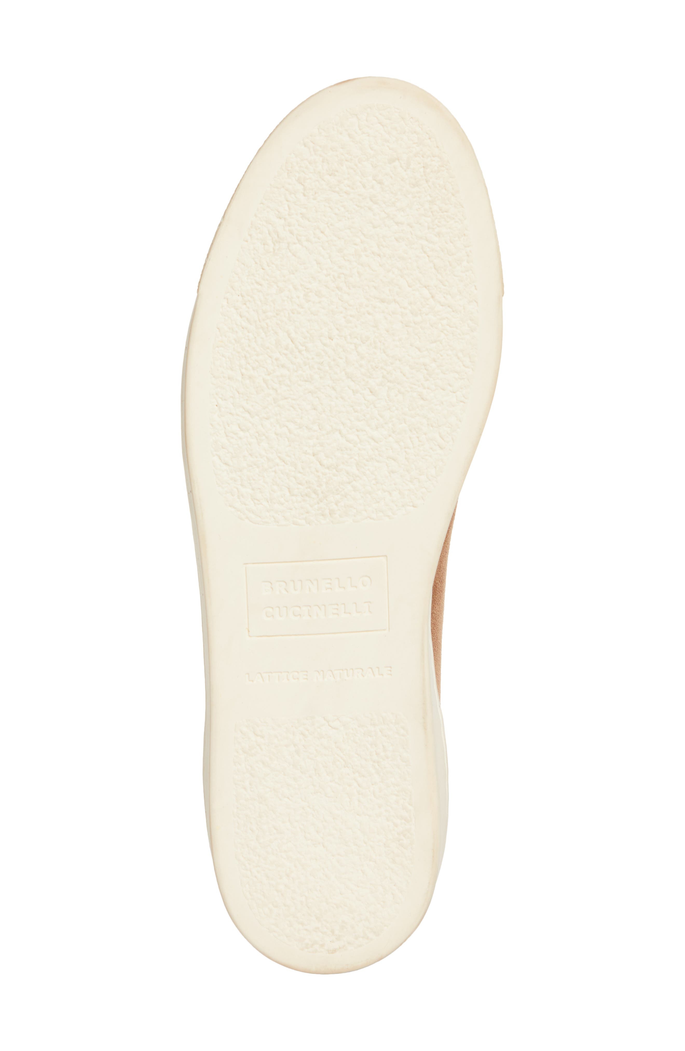 Brunello Cucinelli Low Top Sneaker in C2692 Brown at Nordstrom - 6