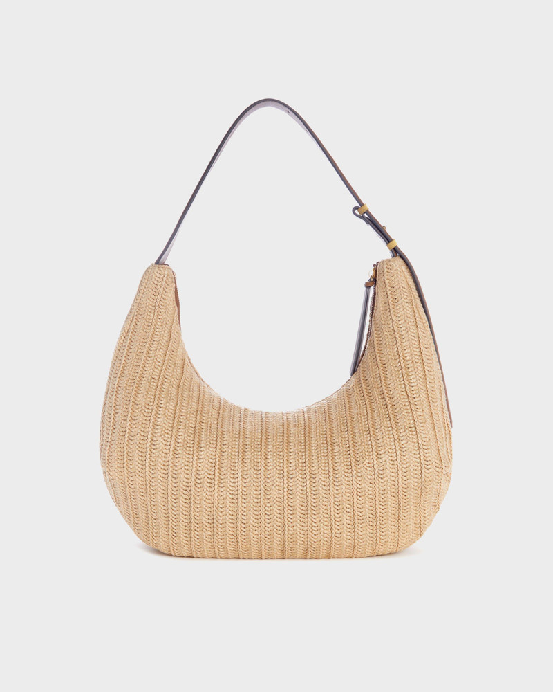 Hudson Large Straw Hobo 4