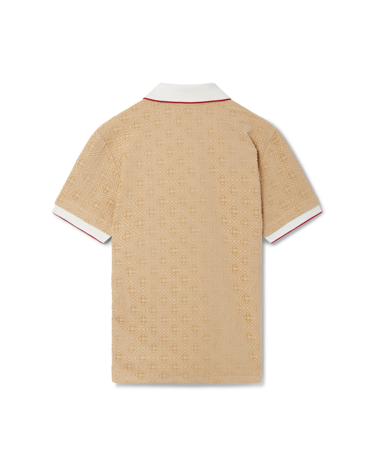 Monogram Velour Polo Shirt - 2